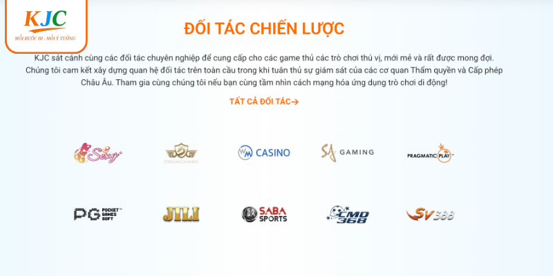 Vai trò đối tác của KJC trong chiến lược phát triển của Liên Minh